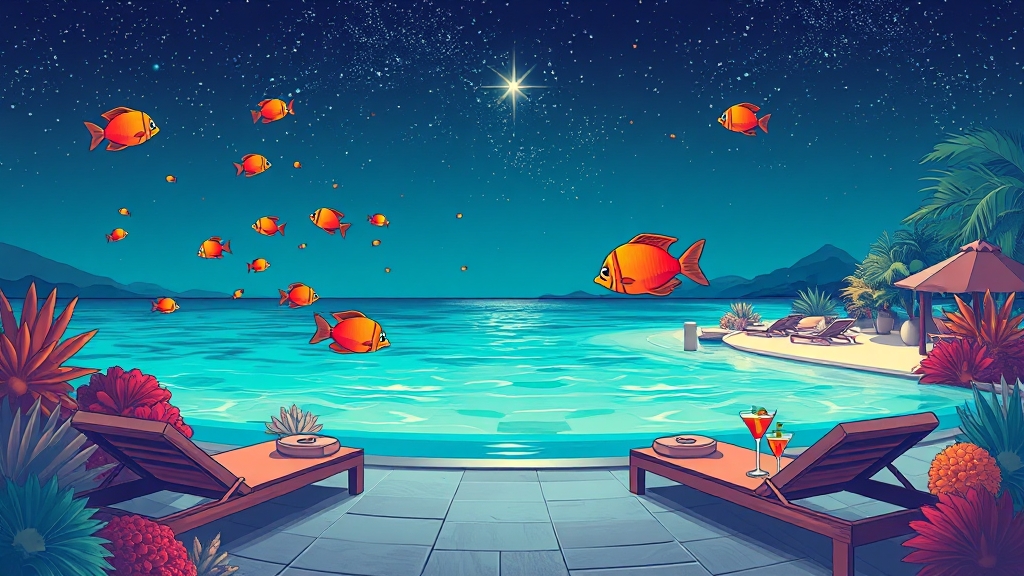 6-7일차: 후루가다 홍해 휴양 (illustration 스타일)