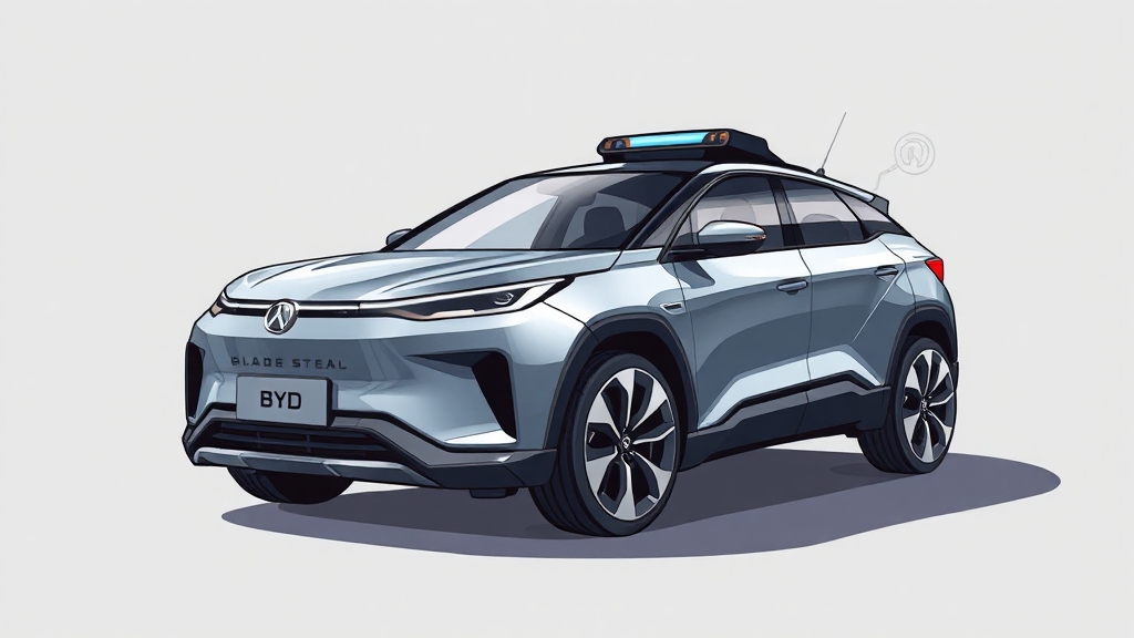 BYD 씰: 안전 기능 & 기술 분석 (cartoon 스타일)