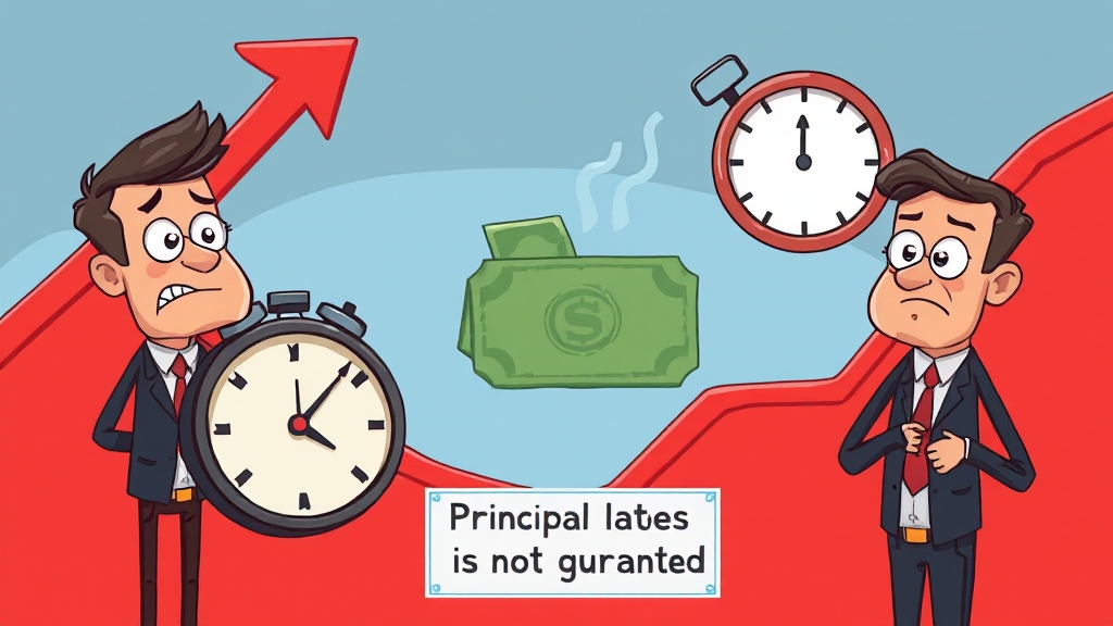 변액보험 가입 시 주의사항 (cartoon 스타일)