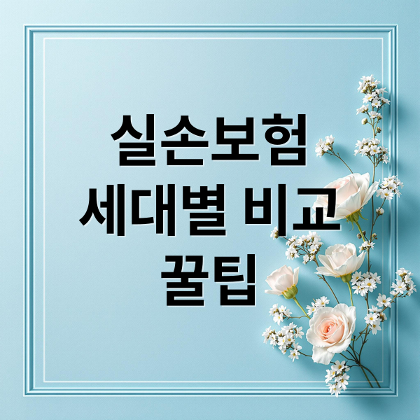 실손보험
세대별 비교
꿀팁 (실손보험 1~5세대 차이 총정리 – 전환 규정과 보장 변경까지 한눈에!)