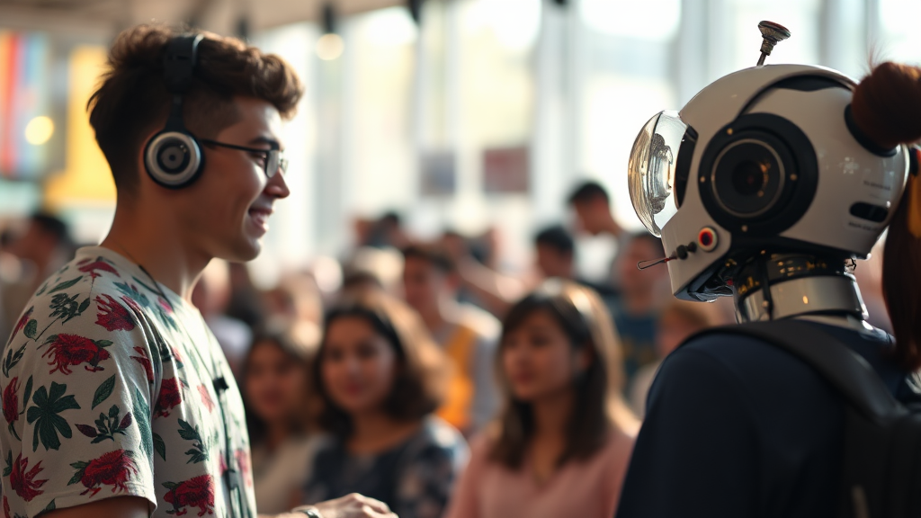 AI 챗봇과 함께하는 외국어 가사 탐험 (realistic 스타일)