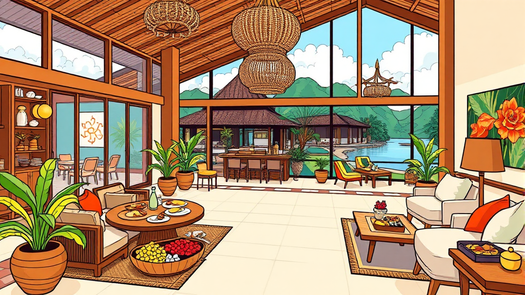 숙박 후기 및 총평 (cartoon 스타일)