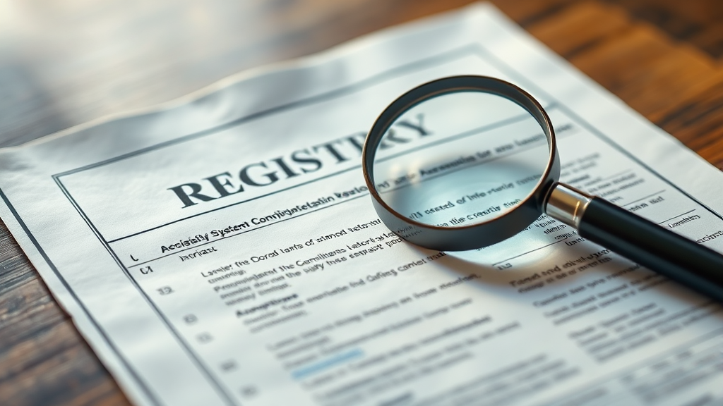 등기부등본, 열람 및 발급 절차 완벽 정리 (realistic 스타일)