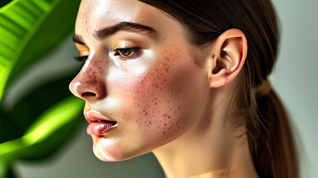 등드름 흉터, 집에서 관리하는 자연 요법 (realistic 스타일)