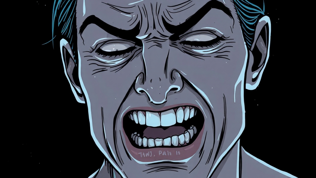 이갈이, 왜 문제일까요? (illustration 스타일)