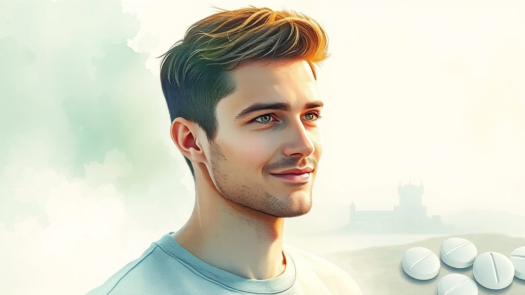 프로페시아, 어떻게 작용할까? (watercolor 스타일)