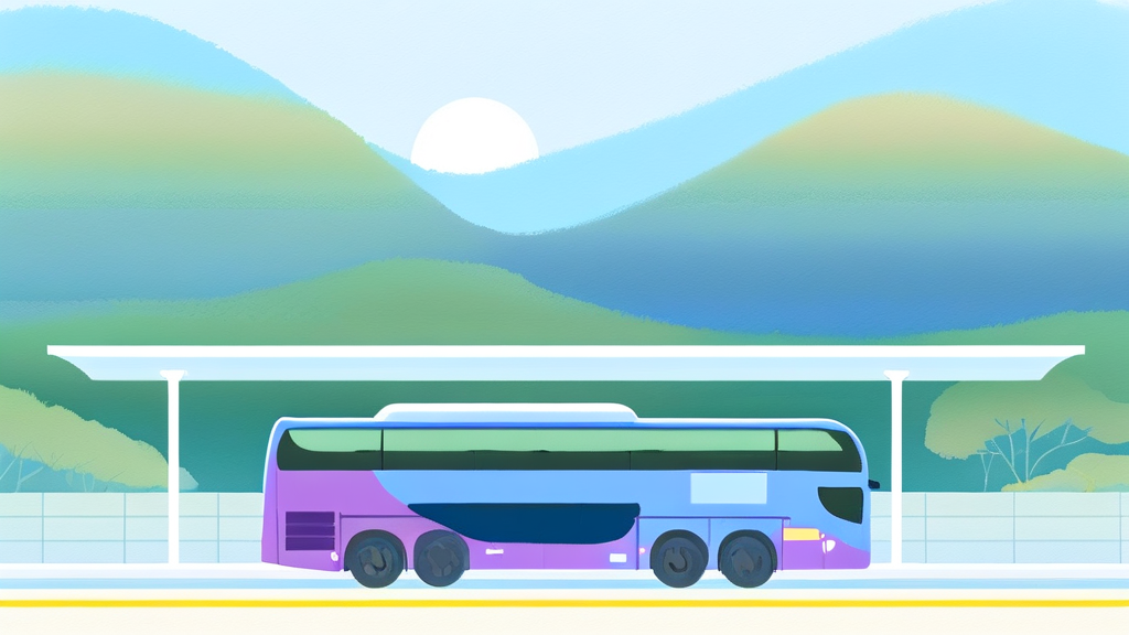 전주 리무진 터미널: 인천공항 T1/T2 노선 및 운행 정보 (watercolor 스타일)