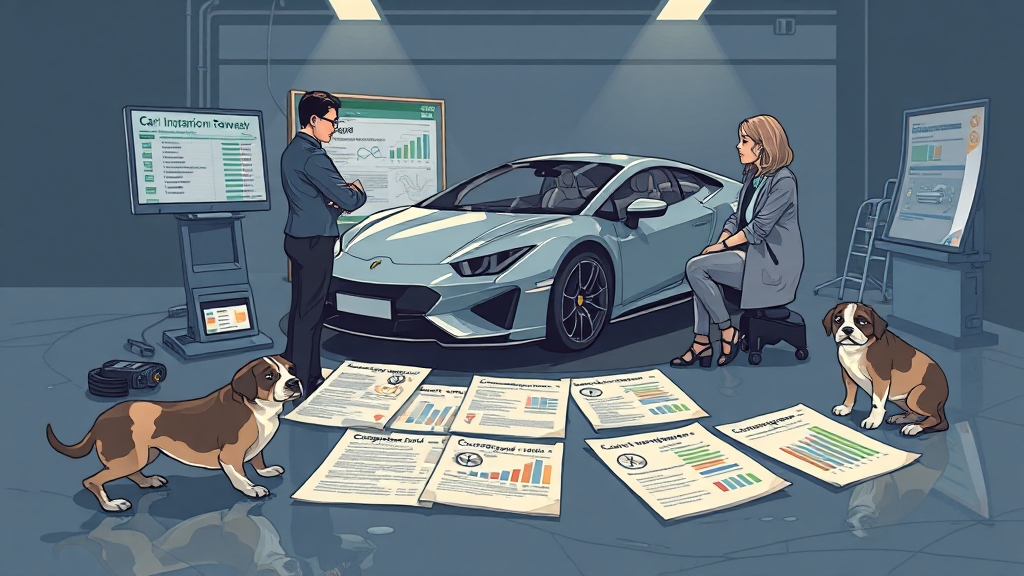 보험 갱신, 놓치면 안 될 것들 (illustration 스타일)