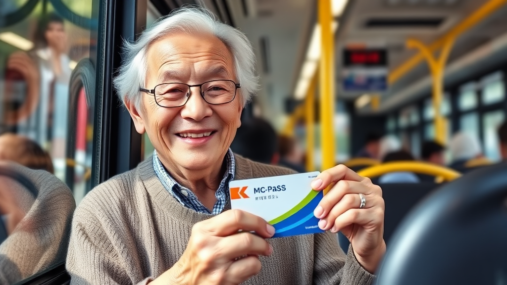 2026년 K패스 ‘모두의카드’, 어르신 교통비 혜택 강화 (realistic 스타일)