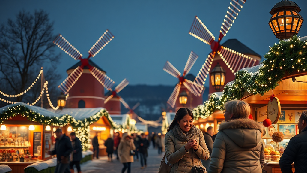 2025 크리스마스 마켓 개요 (realistic 스타일)