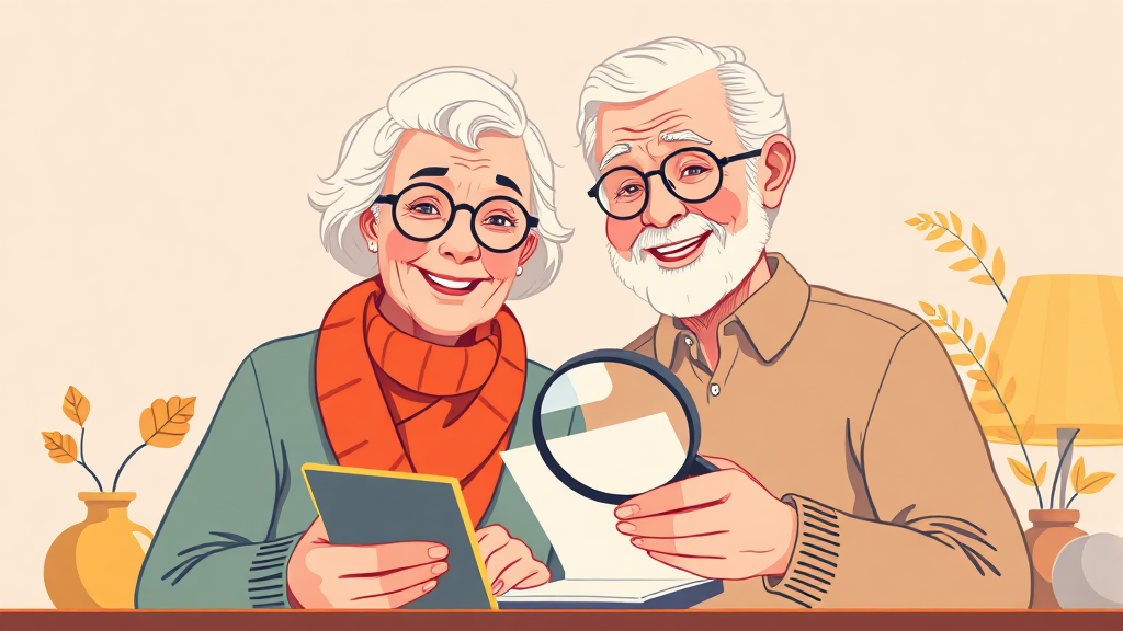 온라인 & 모바일 조회 방법 (illustration 스타일)