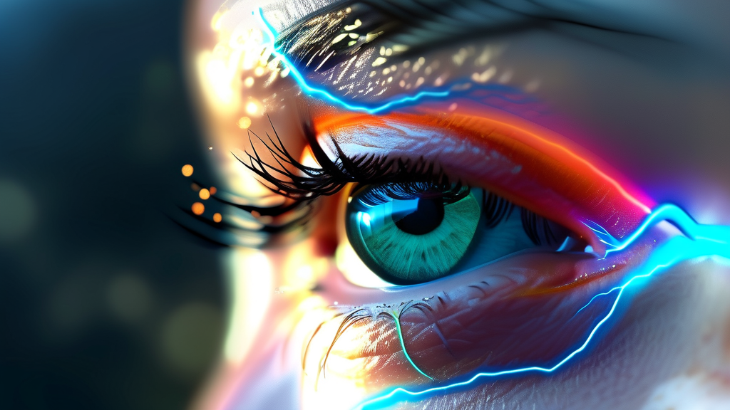 마그네슘 부족, 눈밑 떨림과 어떤 관계가 있을까? (realistic 스타일)