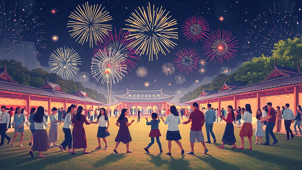 주요 프로그램 & 공연 라인업 (illustration 스타일)