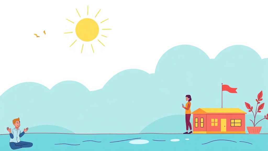 대환대출, 왜 필요할까? (illustration 스타일)