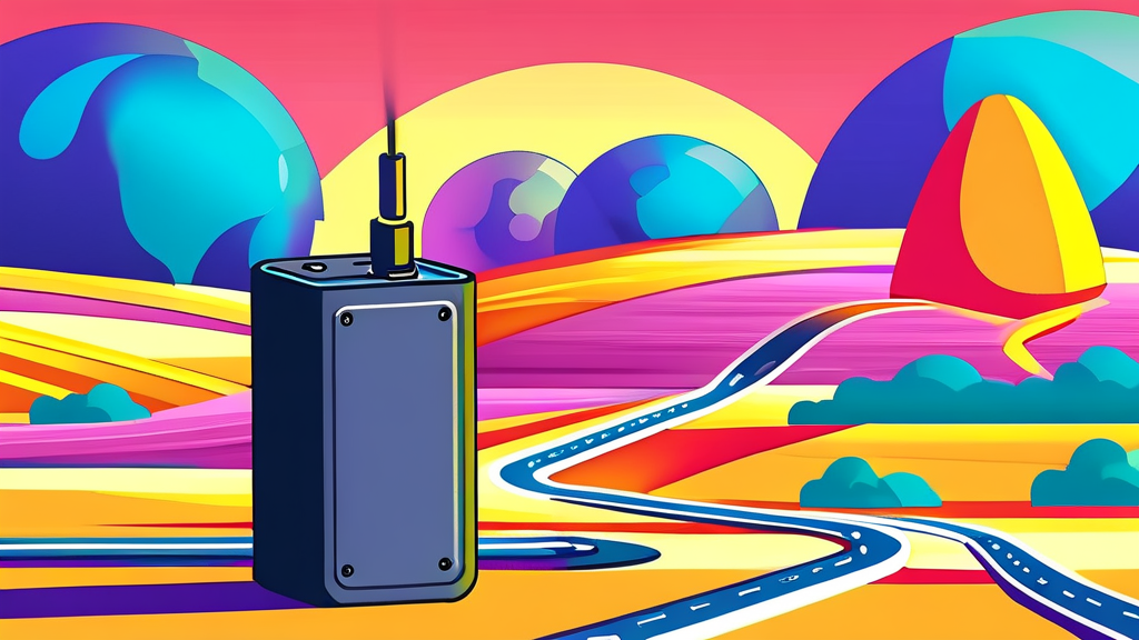 보조배터리 수명 연장 및 안전 관리 팁 (cartoon 스타일)