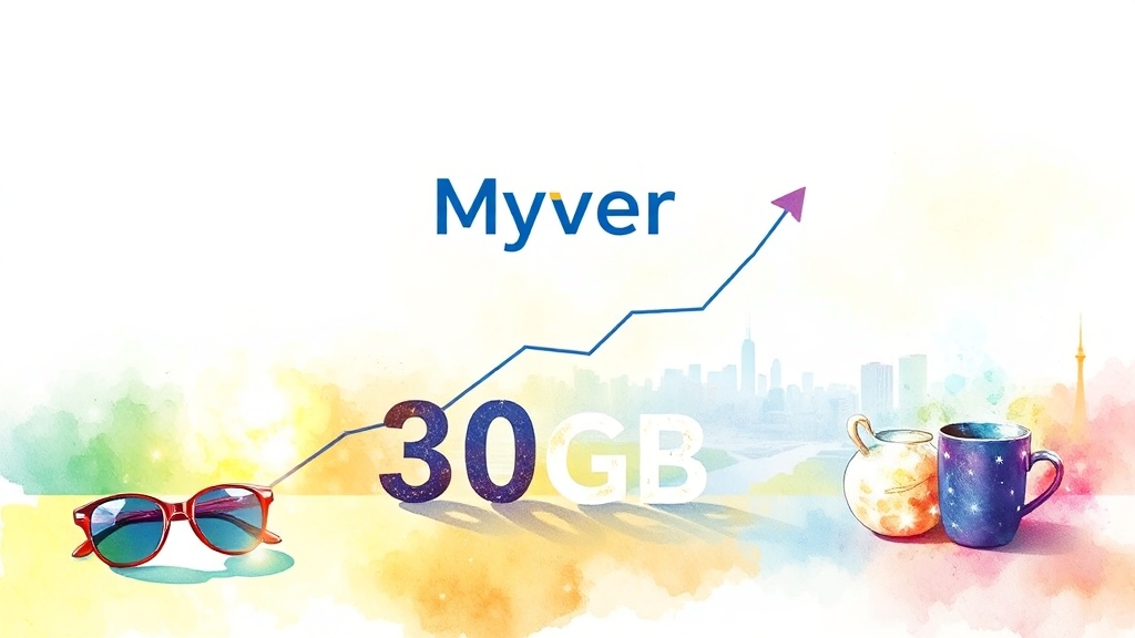MYBOX 서비스 개선 현황 (watercolor 스타일)