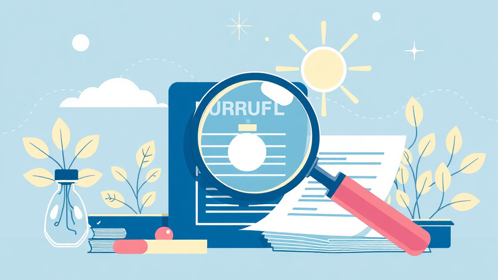 신약 허가, 신청 및 승인 과정 (illustration 스타일)