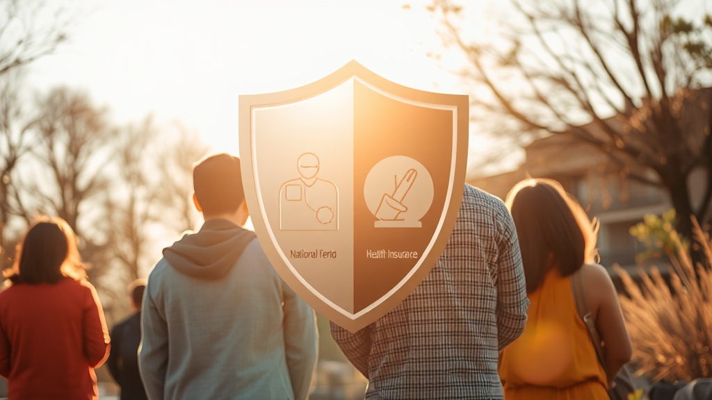 4대 보험 추가 정보 (realistic 스타일)