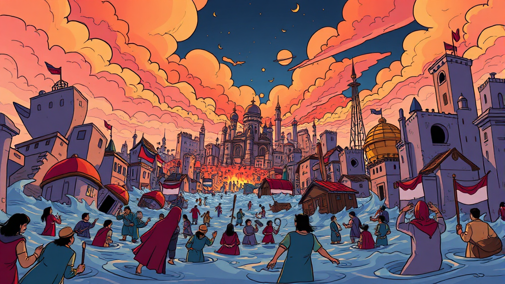 영화가 던지는 메시지 (cartoon 스타일)