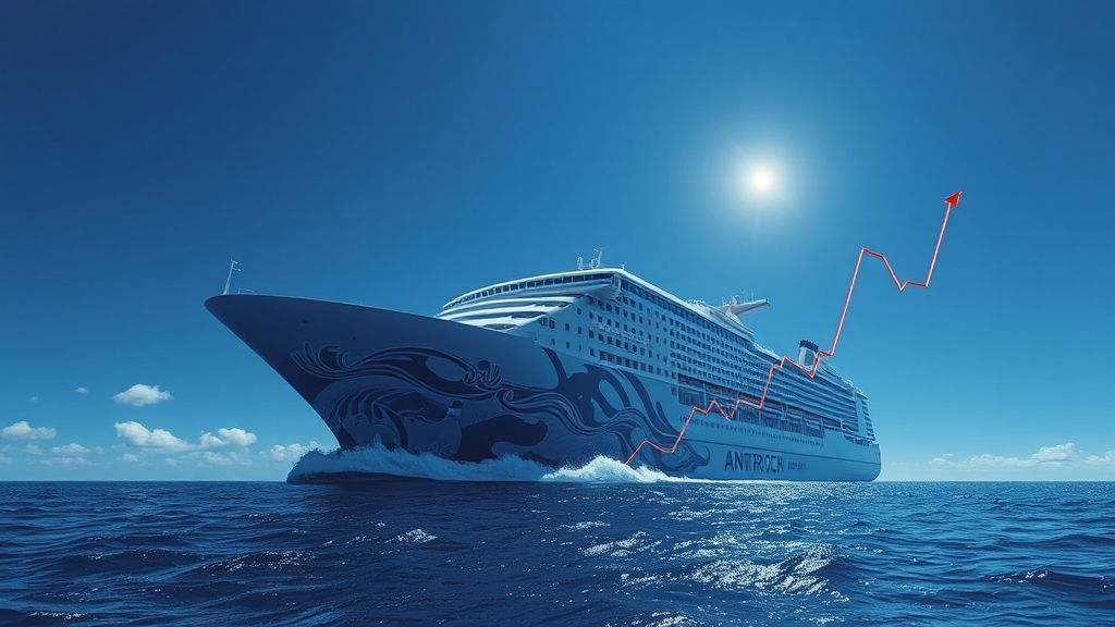 한화오션 주가, 상승 추세일까? (realistic 스타일)