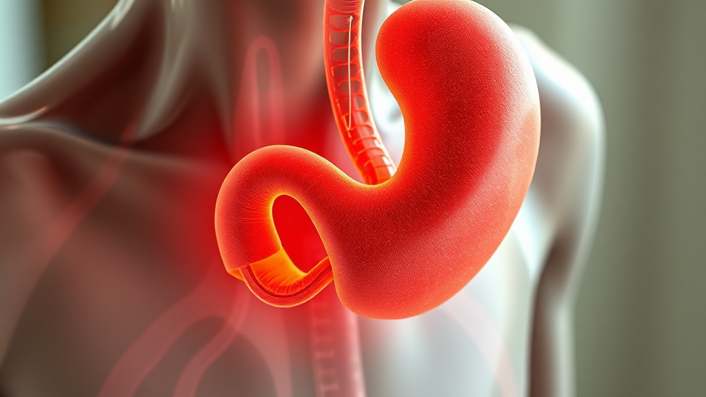 십이지장 염증, 역류성 식도염: 커피 원인부터 해결책까지 총정리 8 위산 역류 증상 완화를 위한 한의학적 접근 (realistic 스타일)