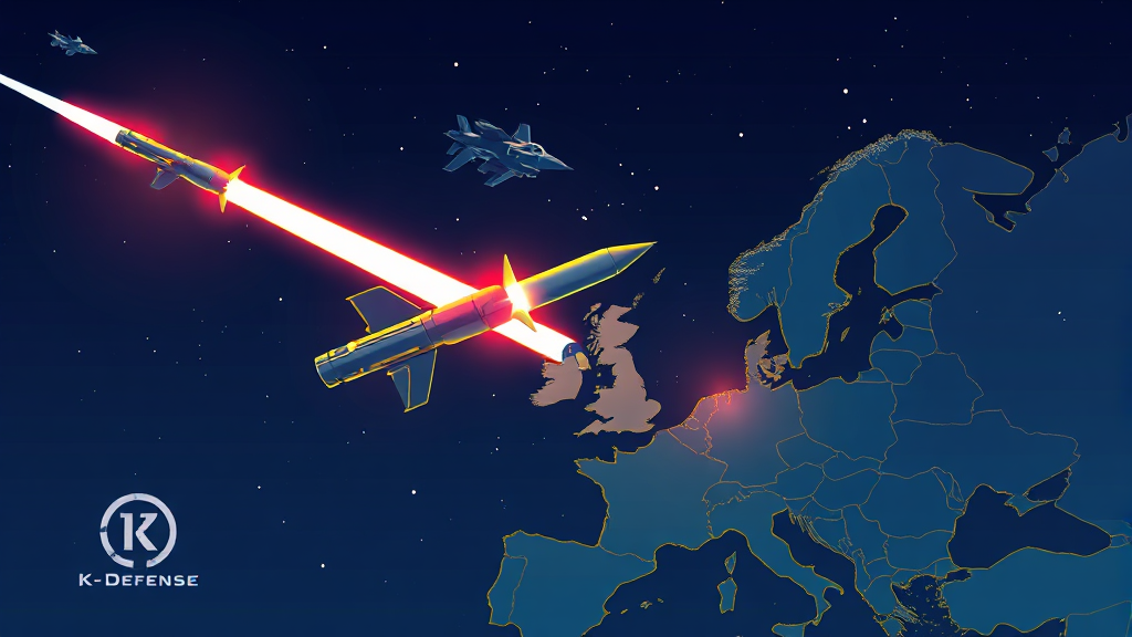 천궁2의 실전 성능과 유럽 시장 진출 가능성 (illustration 스타일)