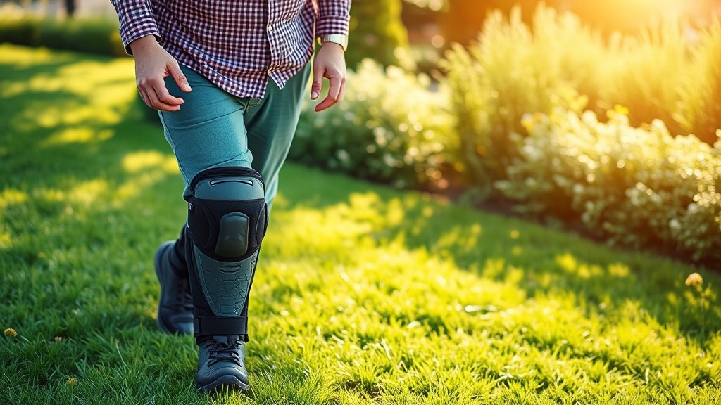 퇴행성 관절염 예방 및 관리: 생활 습관 (realistic 스타일)