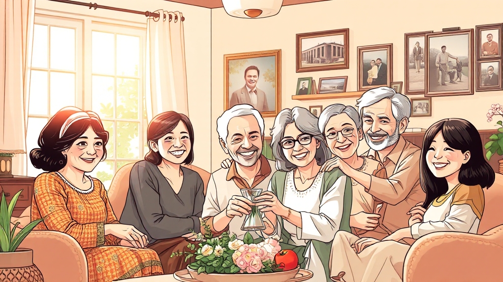 상속세 절세부터 분쟁 예방까지 현명한 상속 계획 A to Z 4 공평한 상속, 가족 화합의 지름길 (illustration 스타일)