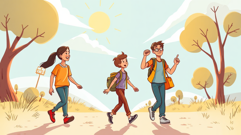 구직촉진수당 지원 조건 (cartoon 스타일)