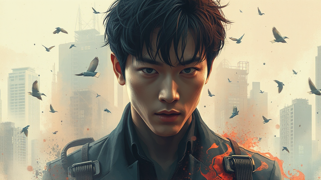 원작 ‘조작된 도시’와의 차이점 비교 (watercolor 스타일)