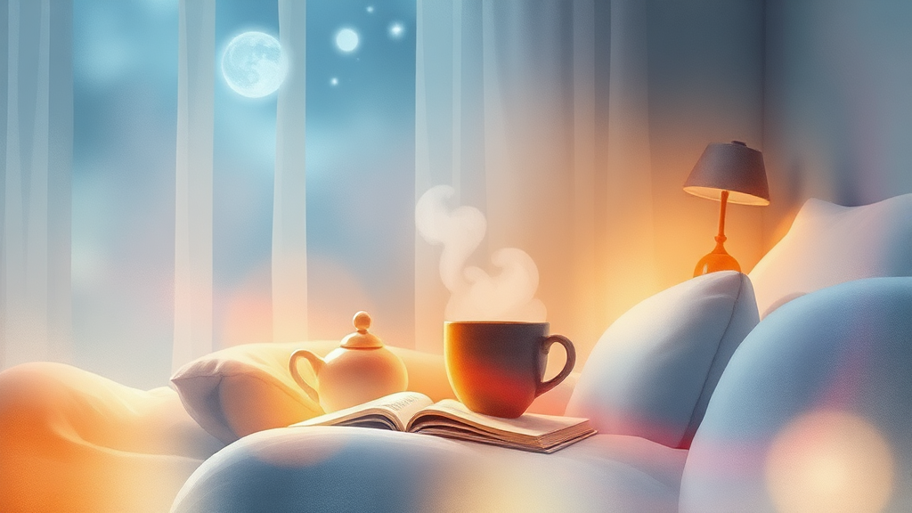 잠이 안 올 때, 응급 처치 (watercolor 스타일)