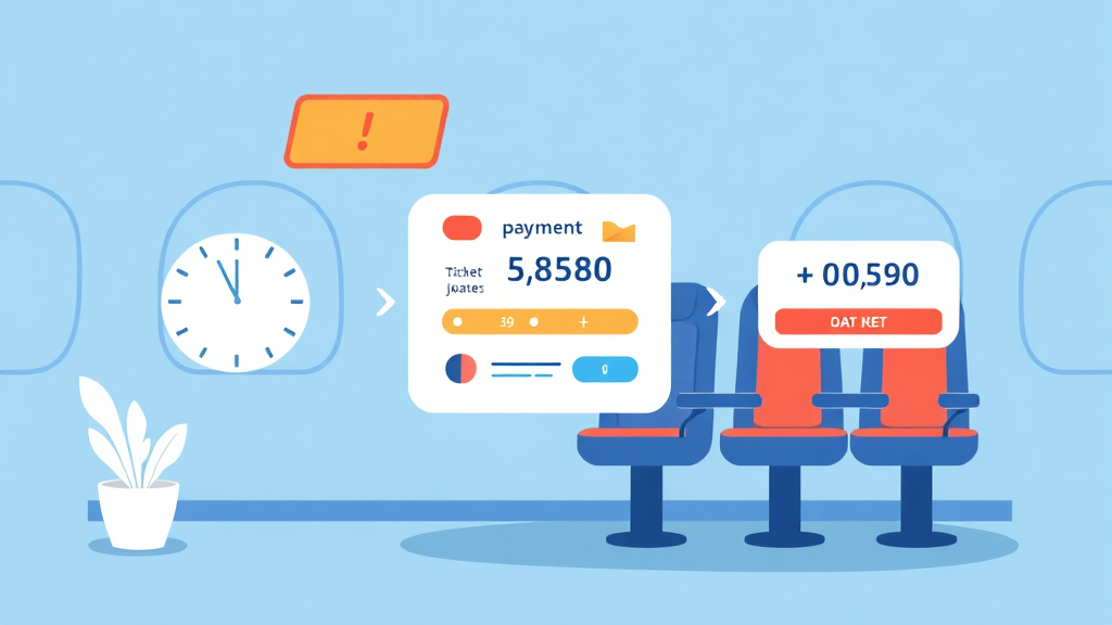 티켓팅 성공 전략: 놓치지 않는 예매 방법 완벽 분석 (illustration 스타일)