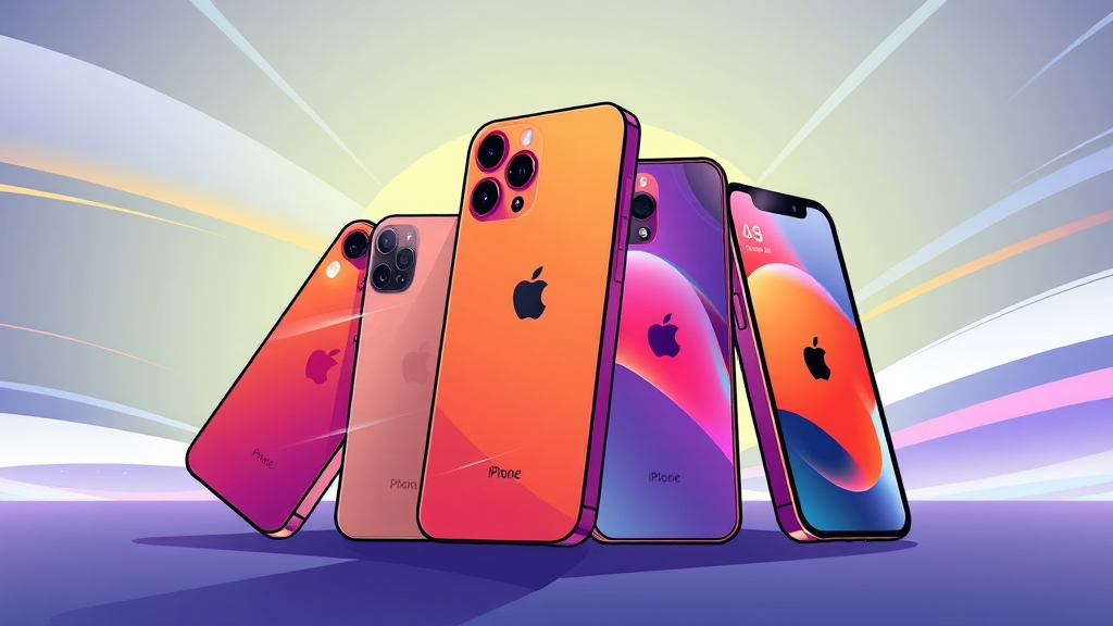 아이폰 17 라인업 총정리 (cartoon 스타일)