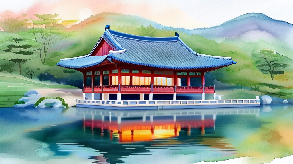 이천 도자기 축제와 함께 떠나는 여행 코스 (watercolor 스타일)