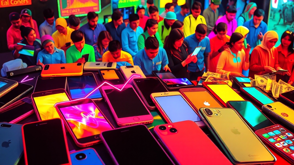 알뜰폰 시장, 앞으로 어떻게 될까? (popart 스타일)