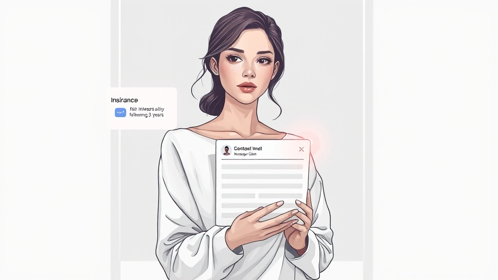 연락처 변경 및 개인정보 보호 (illustration 스타일)