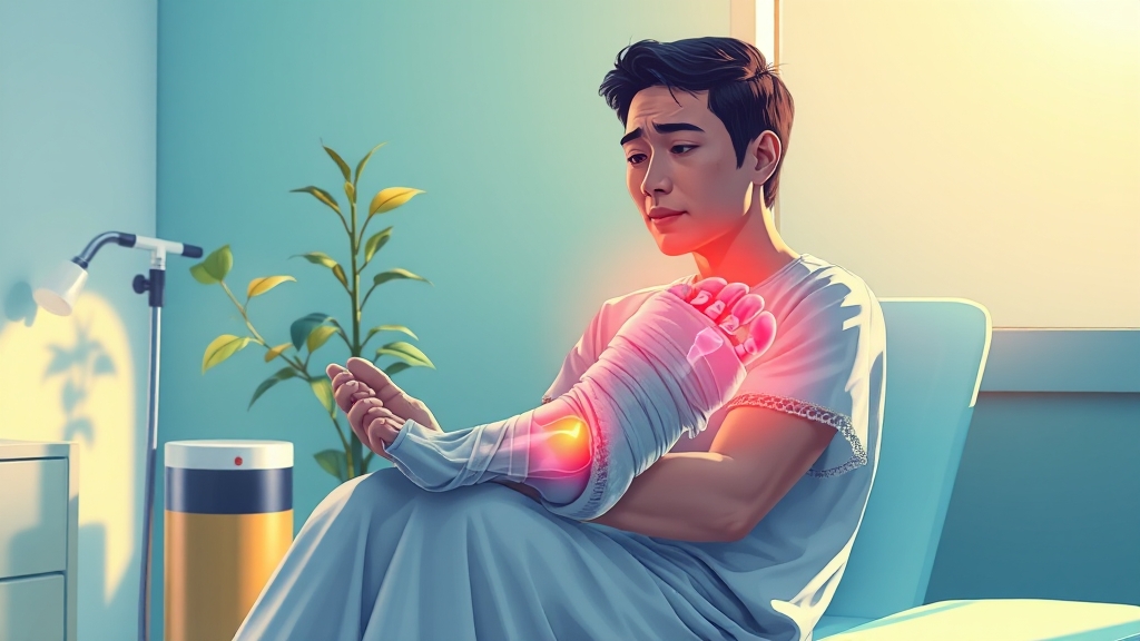 수술적 치료의 필요성과 적응증 (illustration 스타일)