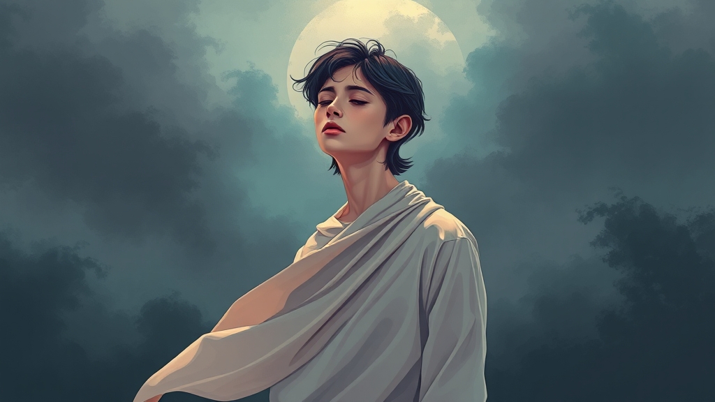 암 꿈 해몽 시 고려 사항 (illustration 스타일)