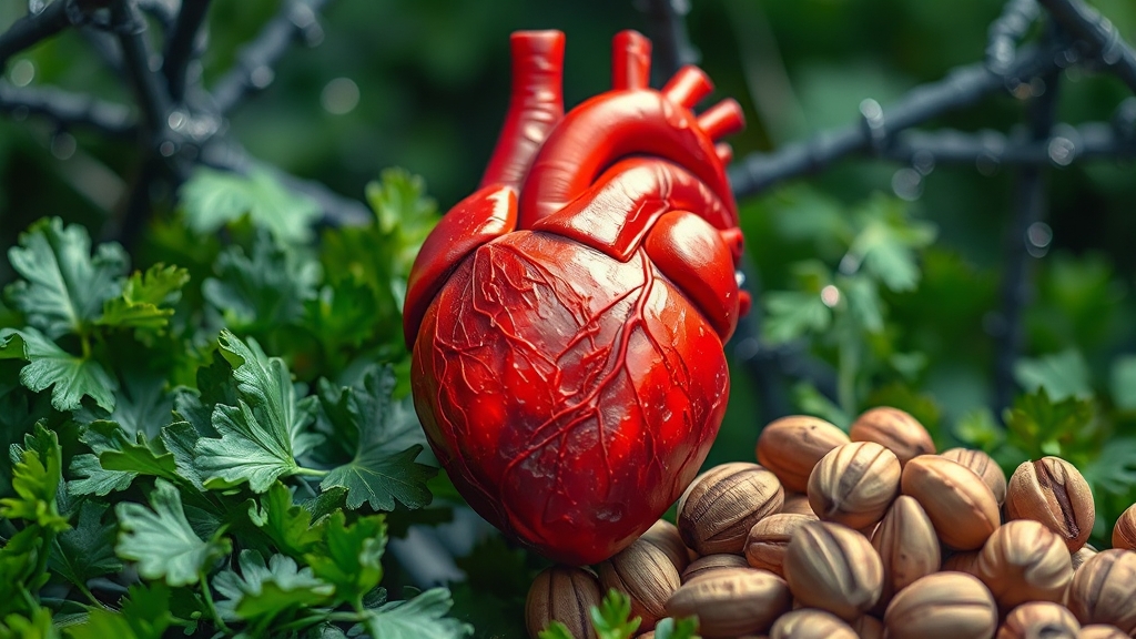 심혈관 건강 지킴이 (realistic 스타일)