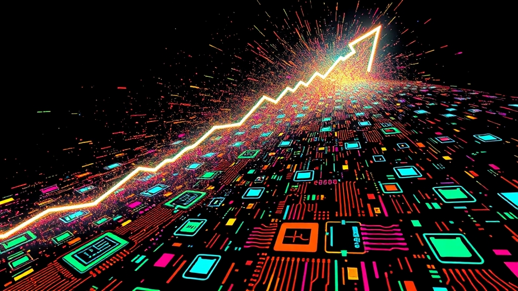 HBM 기술 발전과 주가 영향 (popart 스타일)