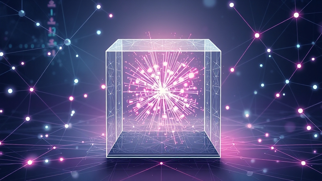 양자 암호 기술 이해 (illustration 스타일)