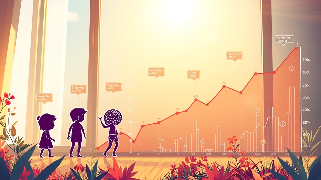 진단 기준의 변화 (illustration 스타일)