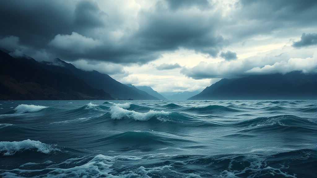 삼재의 3단계 흐름 (realistic 스타일)