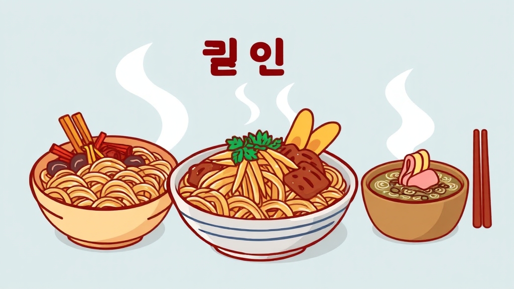 메뉴 및 가격 정보 (cartoon 스타일)