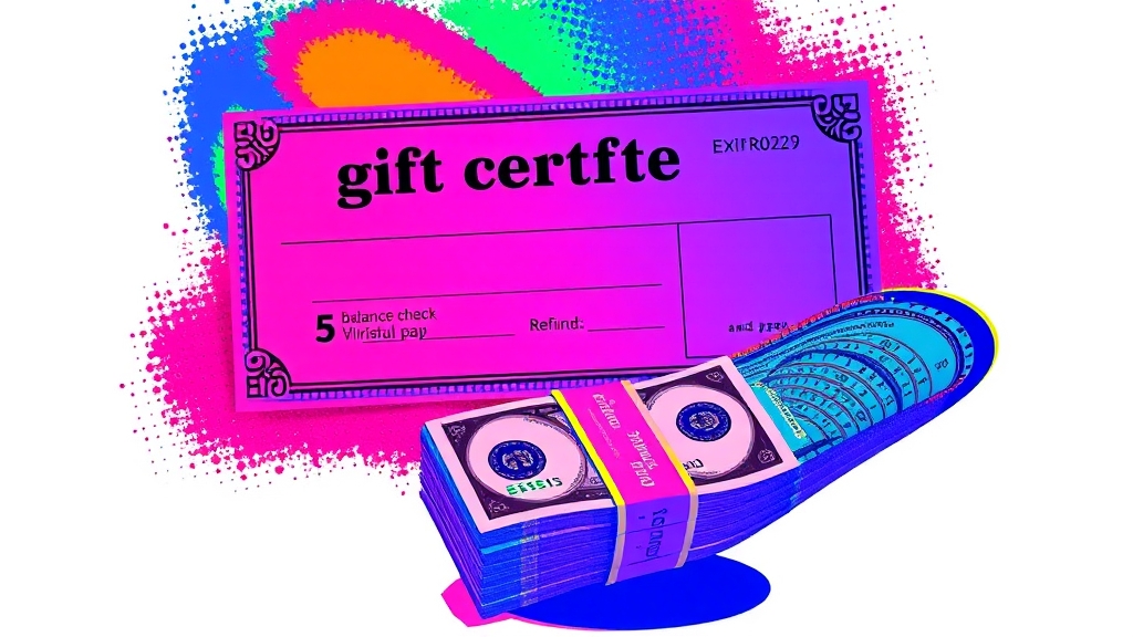 온누리상품권, 유효기간과 잔액 관리는 어떻게 해야 할까요? (popart 스타일)