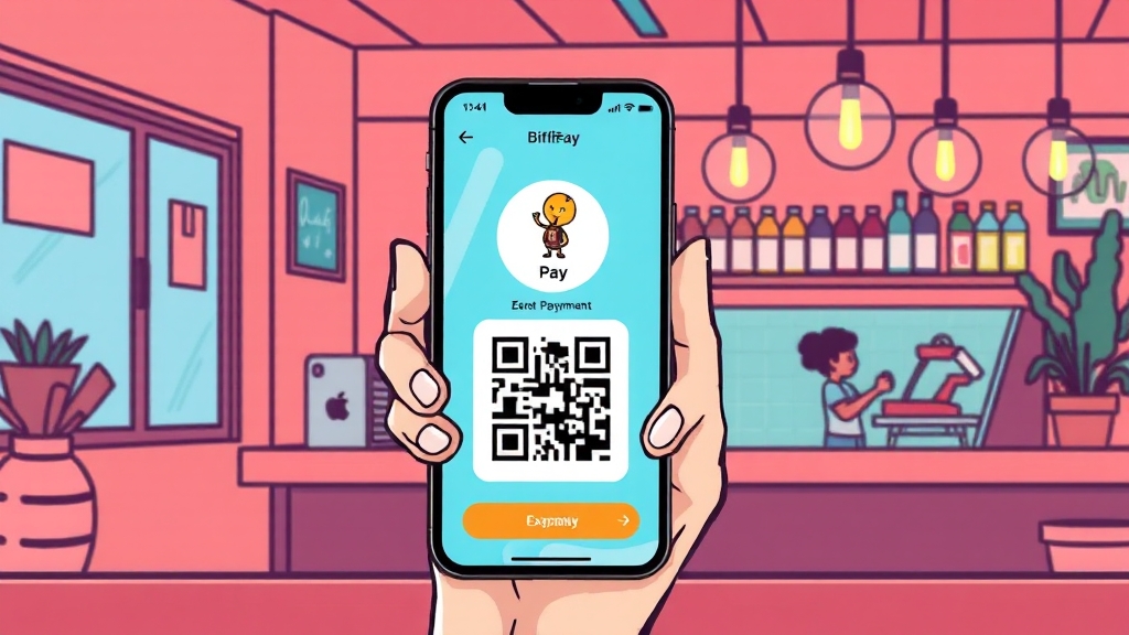 상품권 등록 절차 (cartoon 스타일)