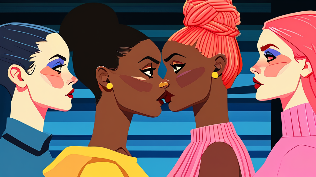 곤지름과 유사한 피부 질환 구별하기 (cartoon 스타일)