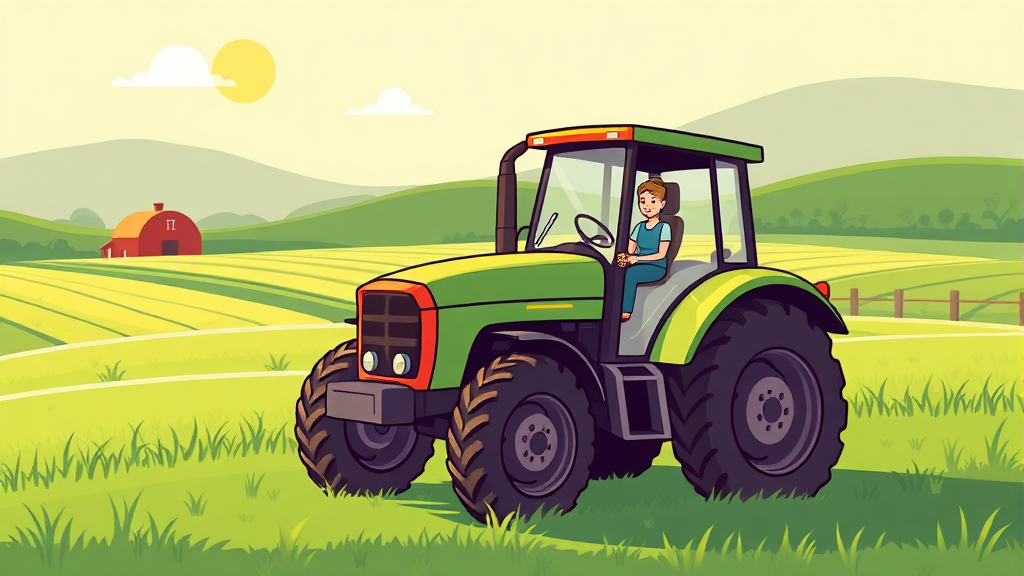 농어촌 기본소득이란? (illustration 스타일)