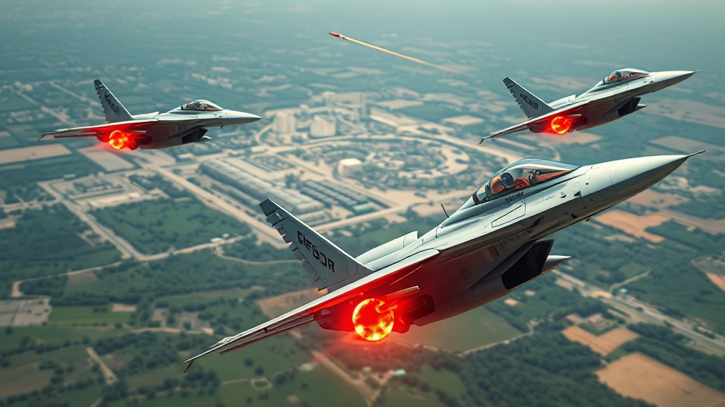 이란 핵 개발, 이스라엘 공격 배경은? (realistic 스타일)