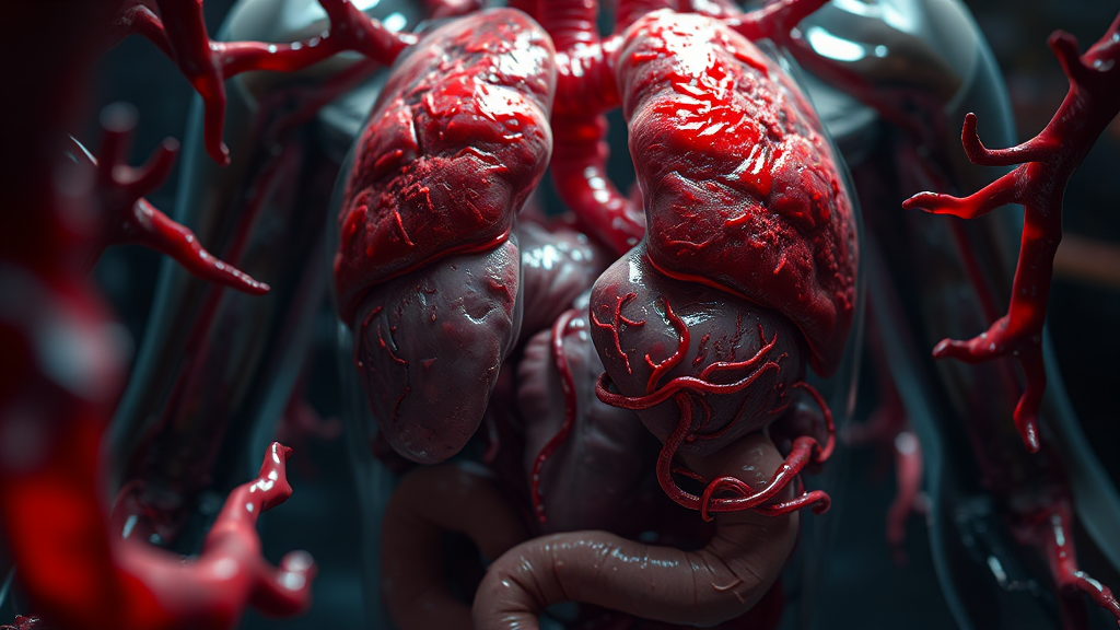 높으면 나타나는 변화와 위험 신호 (realistic 스타일)